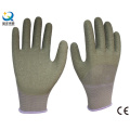 13G Polyester Liner Latex 3/4 Luva de trabalho revestida